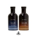 ست دوقلو ادکلن مردانه زارا نایت پور هوم 2 و نایت پورهوم 3 ZARA NIGHT POUR HOMME II & III